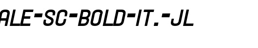 Hallandale-SC-Bold-It.-JL.ttf