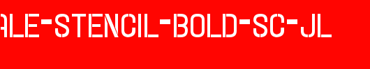 Hallandale-Stencil-Bold-SC-JL.ttf