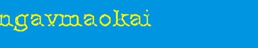 HanWangAvMaoKai.ttf