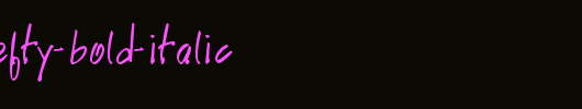 HandScriptLefty-Bold-Italic.ttf