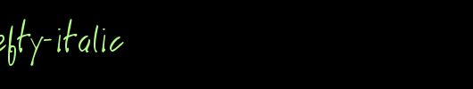HandScriptLefty-Italic.ttf