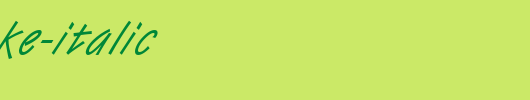 HandStroke-Italic.ttf