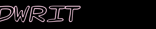 HandWrit.ttf