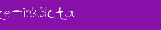 Handwrite-InkblotA.ttf