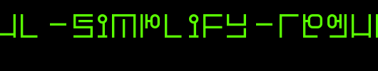 Hangeul-Simplify-Regular.ttf