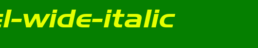 Hanzel-Wide-Italic.ttf