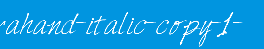 HarabaraHand-Italic-copy-1-.ttf
