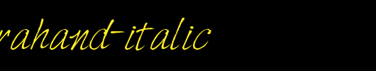 HarabaraHand-Italic.ttf