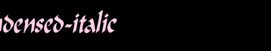 HaremCondensed-Italic.ttf