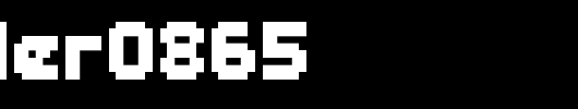 Header0865_英文字体
