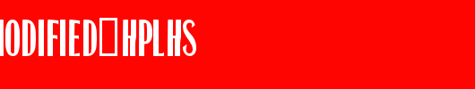 Headline-Modified-HPLHS_英文字体