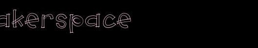HelloMakerspace_英文字体