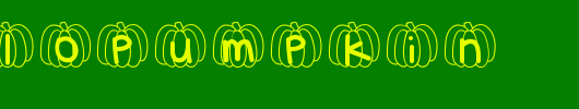 HelloPumpkin_英文字体