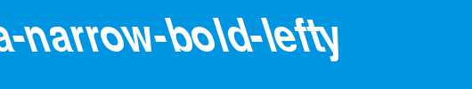 Helvetica-Narrow-Bold-Lefty.ttf