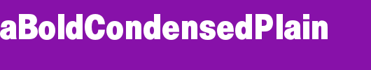 HelveticaBoldCondensedPlain_英文字体