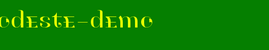 HenriModeste-Demo.otf
