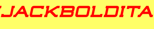 HighjackBoldItalic_英文字体