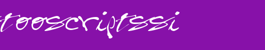 HomelyTooScriptSSi.ttf