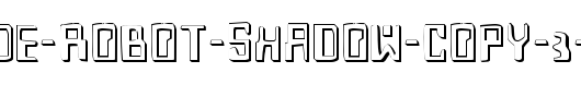 Homemade-Robot-Shadow-copy-3-.ttf