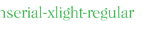 HorshamSerial-Xlight-Regular.ttf