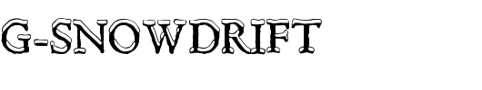 Hultog-Snowdrift.ttf