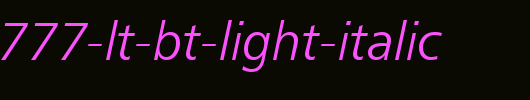 Humnst777-Lt-BT-Light-Italic.ttf