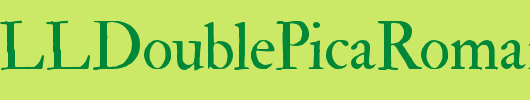 IMFELLDoublePicaRoman_英文字体