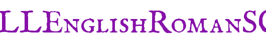 IMFELLEnglishRomanSC_英文字体