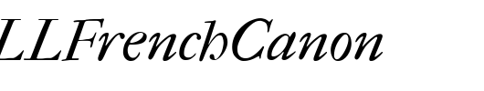 IMFELLFrenchCanon_英文字体