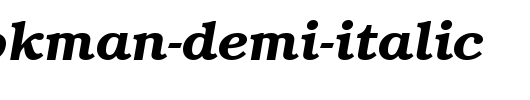 ITC-Bookman-Demi-Italic.ttf