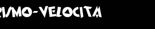 IlFuturismo-Velocita.ttf