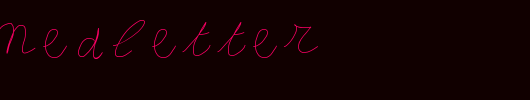 Inclinedletter.ttf