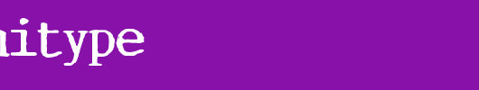 Incognitype.ttf