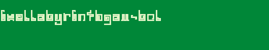 IndiaSnakePixelLabyrinthGam-Bol.otf