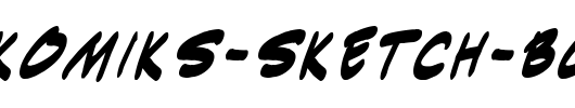 Indie-Komiks-Sketch-BoldItalic.ttf