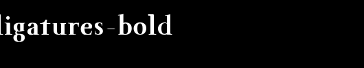 IndisposeLigatures-Bold.ttf