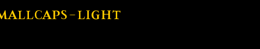 IndisposeSmallCaps-Light.ttf