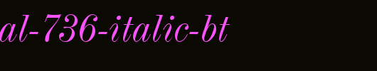 Industrial-736-Italic-BT.ttf