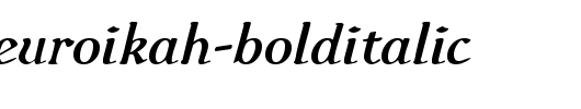IngrianEuroikaH-BoldItalic.ttf