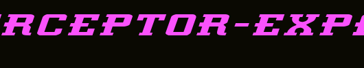 Interceptor-Expanded-Italic.ttf