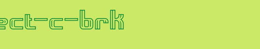 Intersect-C-BRK.ttf