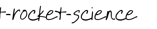 It-Ain-t-Rocket-Science.ttf