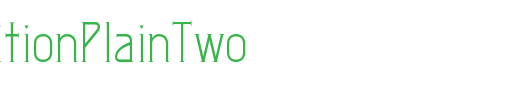 JMExpositionPlainTwo_英文字体
