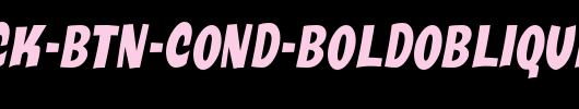 Java-Kick-BTN-Cond-BoldOblique.ttf