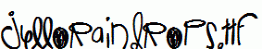 JelloRaindrops.ttf