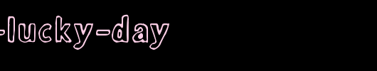 Jellyka-Lucky-Day.ttf