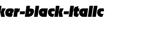 JoeBecker-Black-Italic.ttf