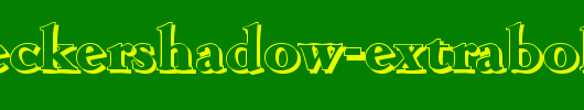 JohnBeckerShadow-ExtraBold-Regular.ttf