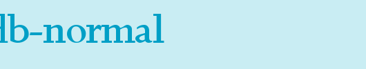 JosephDB-Normal.ttf