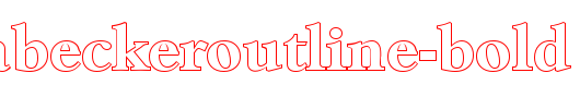JoshuaBeckerOutline-Bold.ttf